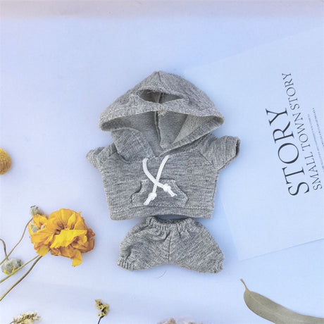 17cm Vinyl Macaron Plush Keychain Pulling Cloth Pendant Labubu Doll for Hoodie Pants Set - V.I.P Digital Presence