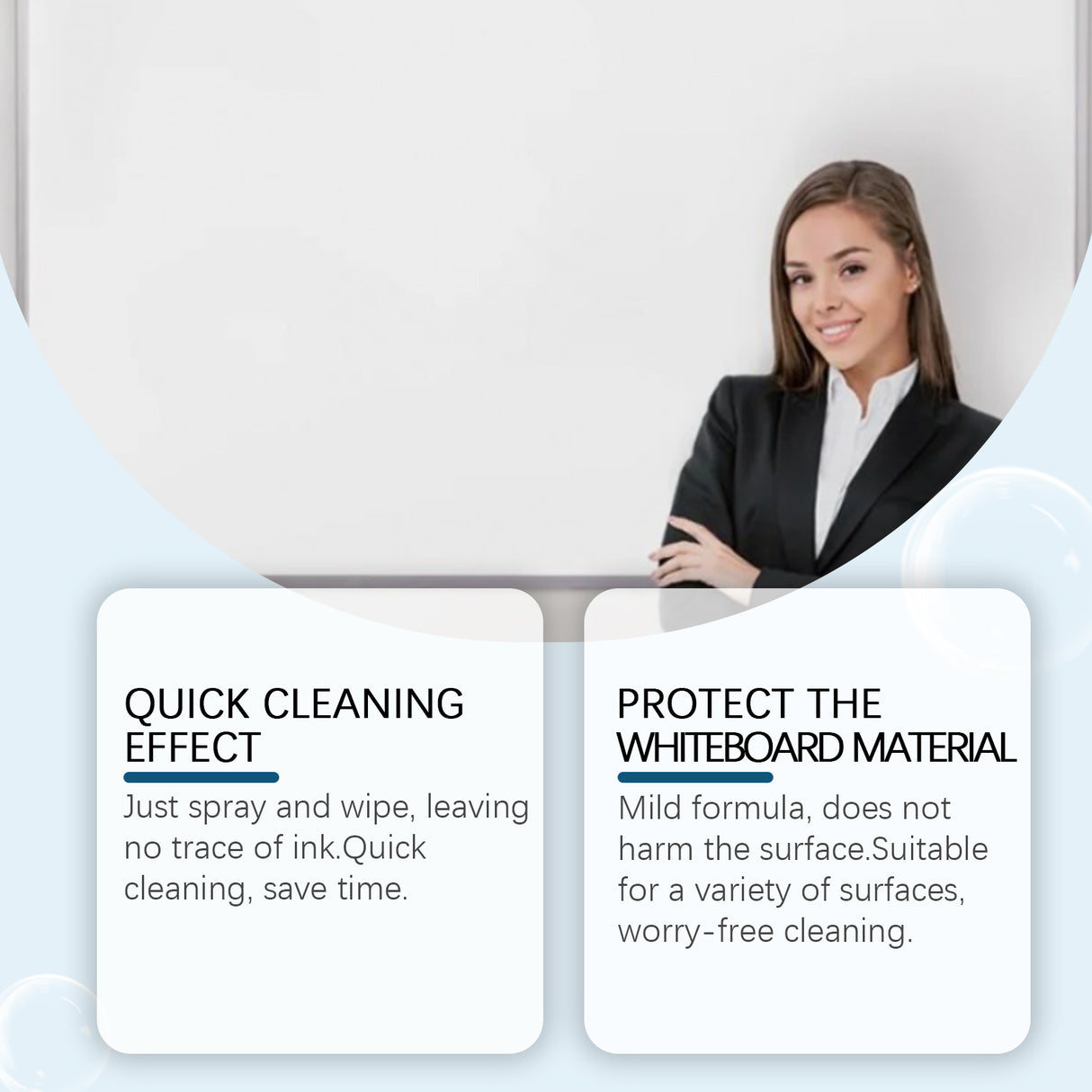 Whiteboard Cleaner Office Classroom Oil-Based Marker Whiteboard Handwriting Removal Cleaner - V.I.P Digital Presence