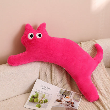 Dopamine Long Bar Cat Pillow Cat Plush Toy Living Room Cushion - V.I.P Digital Presence