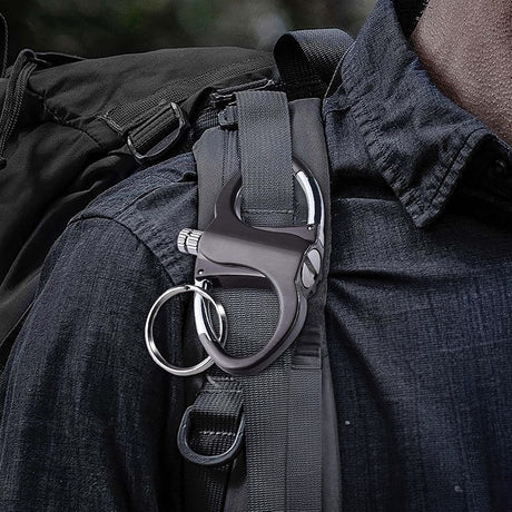 2025 Metal Keychain Lighter, ignite, waterproof, black - V.I.P Digital Presence