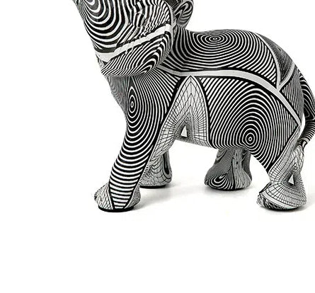 Graffiti Colorful Elephant Ornament Creative Resin Crafts Home Entrances Large Desktop Artworks Decorative Gifts - V.I.P Digital Presence