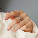 Titanium Steel Knot Ring - V.I.P Digital Presence