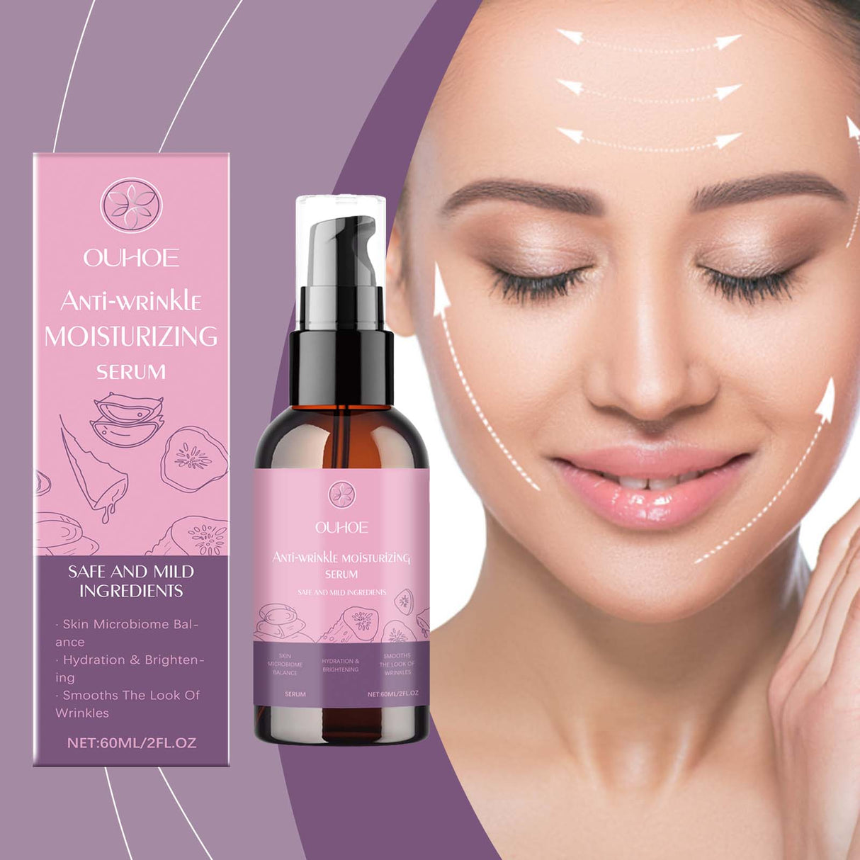 Hydrating Essence Hyaluronic Acid Vitamin Essence Moisturizes And Moisturizes Facial Skin