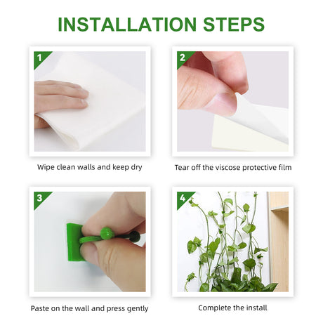 Plant Climbing Wall Holder, Household Vine Plant Wall Climbing Self-adhesive Retainer - V.I.P Digital Presence
