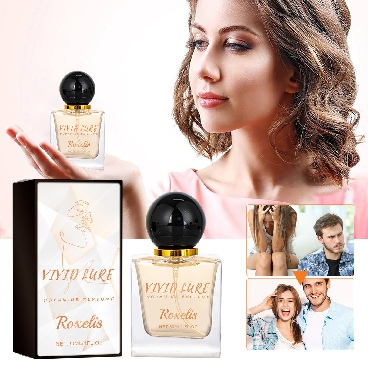 Dopamine Perfume, Natural Fragrance Fruit Light Fragrance Couples Dating Niche Atmosphere Perfume Lasting Fragrance Perfume - V.I.P Digital Presence
