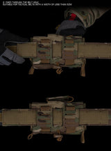 Compact Trauma Bag V3 GEN3 Style Agilit MD2 IFAK Tactical Medical First Aid Bag for Hunting Vest Plate Carrier Belt - V.I.P Digital Presence