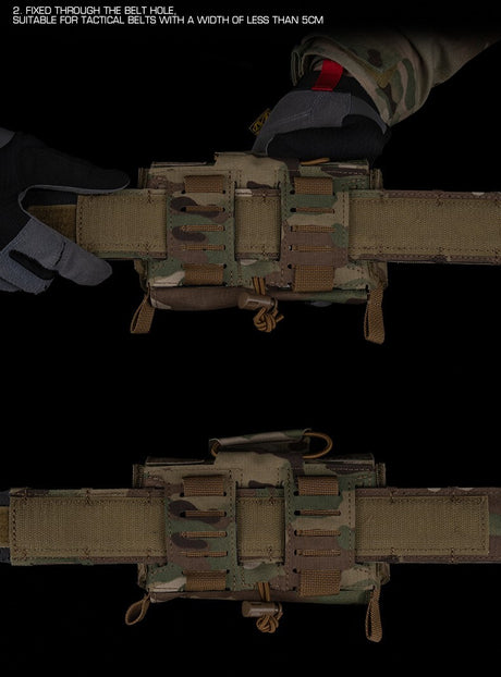 Compact Trauma Bag V3 GEN3 Style Agilit MD2 IFAK Tactical Medical First Aid Bag for Hunting Vest Plate Carrier Belt - V.I.P Digital Presence