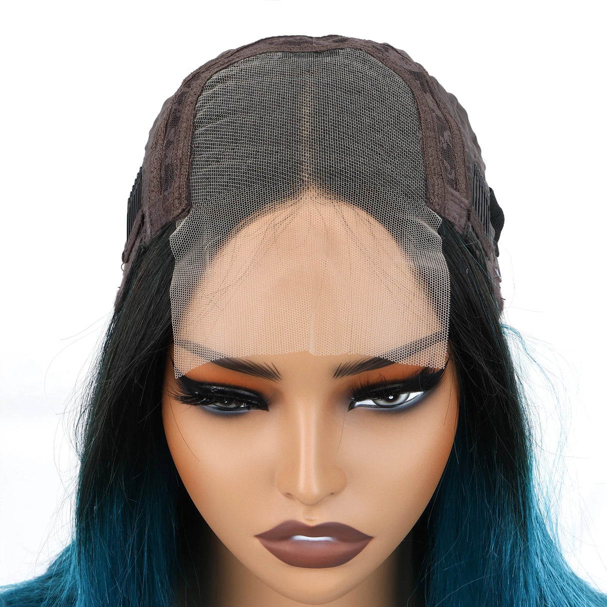 4x4 Lace Closure short Bob Wigs Human Hair T1B/green Color Bob Wig Double Drawn Straight Human hair Bob Lace Front Wig For Women - V.I.P Digital Presence
