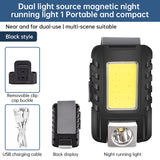 Outdoor Sports Night Running Safety Warning Light Field Floodlight Magnetic Suction Illumination Street Lamp Clip Cap Running Light - V.I.P Digital Presence