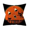 Funda de cojín de truco o trato/calabaza 45*45 cm Feliz Halloween Funda de almohada decorativa Feliz otoño Todos ustedes fantasmas Funda de almohada de terror