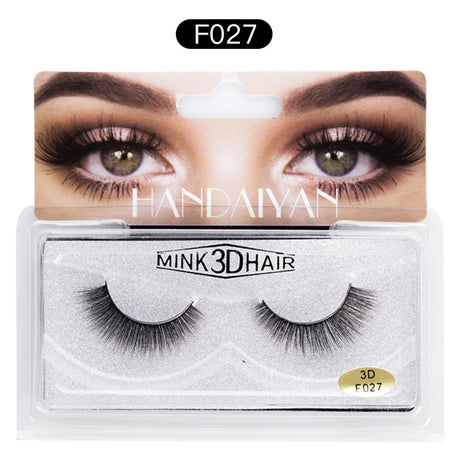 Explosive 3D Mink Hair False Eyelashes Curled Soft Slender Three Dimensional Thick False Eyelashes - V.I.P Digital Presence