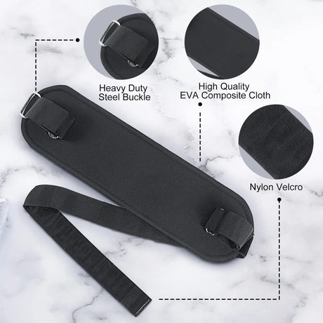 Cintura di spinta dell'anca Glute Bridge Pad Workout con manubri Kettlebells per squat Lunges Bridges Dips Training Home Gym Equipment - V.I.P Digital Presence