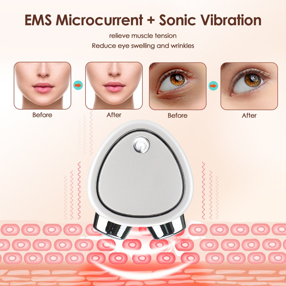 Microcurrent lifting face beauty instrument facial massager roller face thinning instrument firming face massager - V.I.P Digital Presence