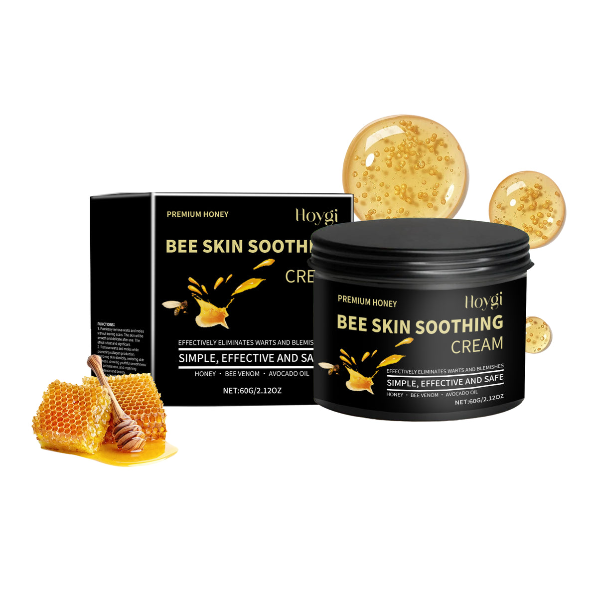 Honey Moisturizing Skin Cream Hydrating, Moisturizing And Smooth Face Care Skin Gloss Moisturizing Cream