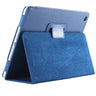 Funda con tapa automática para iPad 2, 3 y 4 de Apple, de piel sintética tipo lichi, con soporte inteligente y función atril.