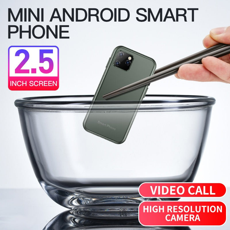 Smartphone de bolsillo 3G Mini XS11 Sono con sistema Android 8.1 y GPS, cámara dual y WIFI