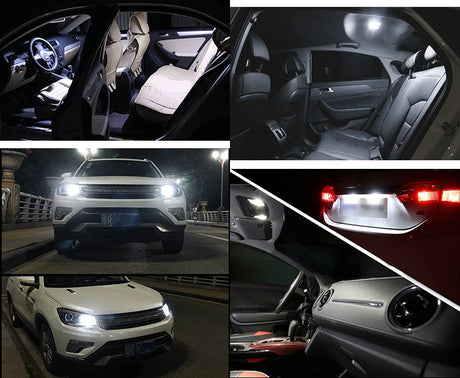 2PCS T10 W5W LED car interior light COB marker lamp 12V 168 194 501 Side Wedge parking bulb canbus auto for lada car styling - V.I.P Digital Presence