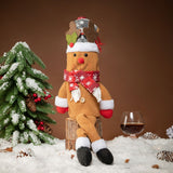 Cartoon Long Leg Elderly Wine Set Creative Christmas Decorations Decoration Home Table Wine Bottle Set - V.I.P Digital Presence