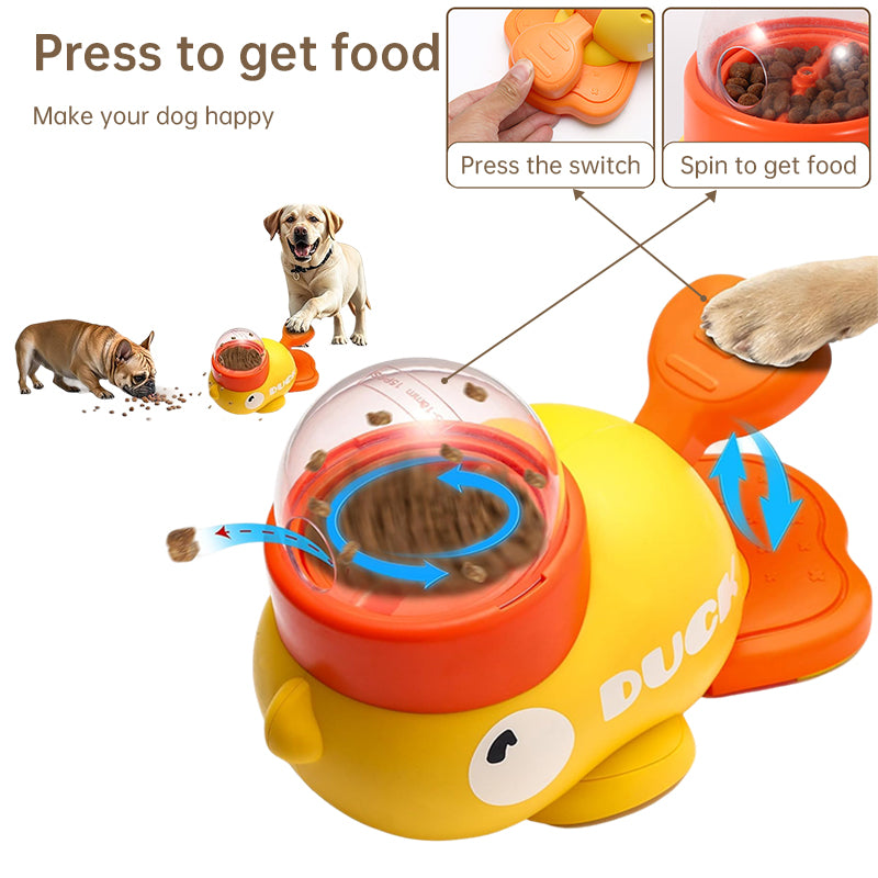 Intelligent Cartoon Dog Automatic Feeder: Large Capacity, Anti - slip, Doubles as Toy & Feeding Utensil - V.I.P Digital Presence