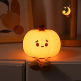 Pumpkin Nightlight Bedroom Sleep Light Bedhead Patting Light Night Light Children's Sleep Companion Eye Protection Light Gift - V.I.P Digital Presence