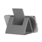 Personalized mobile phone stand desktop office folding stand PU leather ultra-thin stand - V.I.P Digital Presence