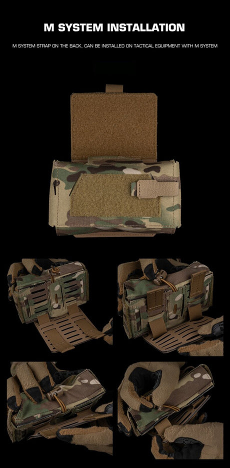 Compact Trauma Bag V3 GEN3 Style Agilit MD2 IFAK Tactical Medical First Aid Bag for Hunting Vest Plate Carrier Belt - V.I.P Digital Presence