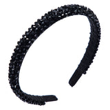 Korean Style Thin Edge Crystal Headband Women's Fashion Super Flash Headband Party Press Hair Accessories - V.I.P Digital Presence