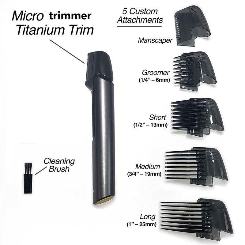 New Electric Back Shaver Men Handheld Haircut Trimmer Long Handle Foldable Shaver - V.I.P Digital Presence
