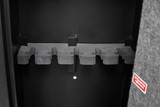 Biometric fingerprint Rifles with Magnetic induction light