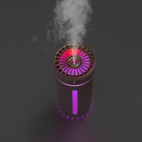 New small large fog volume silent portable usb car aromatherapy phantom cup colorful night light car humidifier - V.I.P Digital Presence