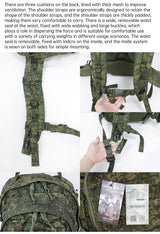 Cold War export: Russian Mammoth B tactical backpack, replica of Russian mountain special forces SPN Beaver 2 assault pack - V.I.P Digital Presence