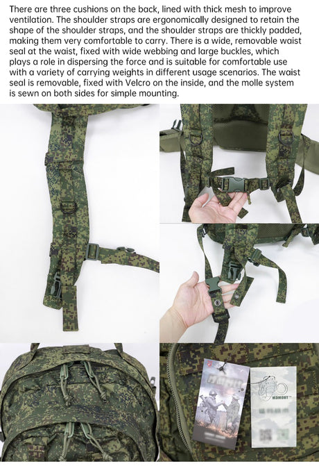 Cold War export: Russian Mammoth B tactical backpack, replica of Russian mountain special forces SPN Beaver 2 assault pack - V.I.P Digital Presence