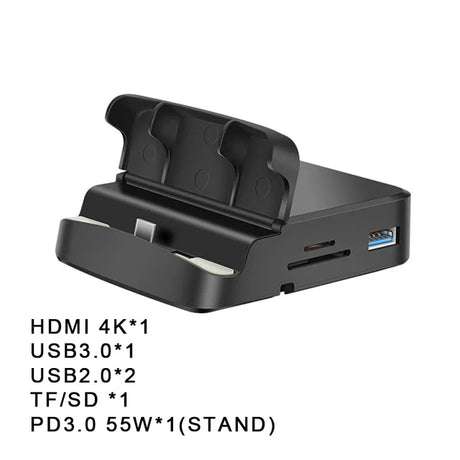 8 in 1 Type C HUB Docking Station Phone Stand USB C To HDMI-compatible Dock Power Charger Adapter For MacBook For Samsung HUAWEI - V.I.P Digital Presence