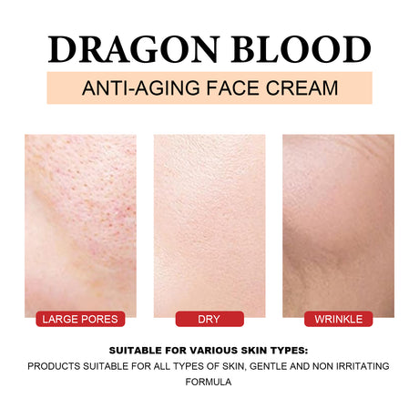 Dragon Blood Anti-Aging Face Cream, Fade Out Fine Lines And Pores It Moisturizes Carry Bright Color Of Skin Firming Skin - V.I.P Digital Presence