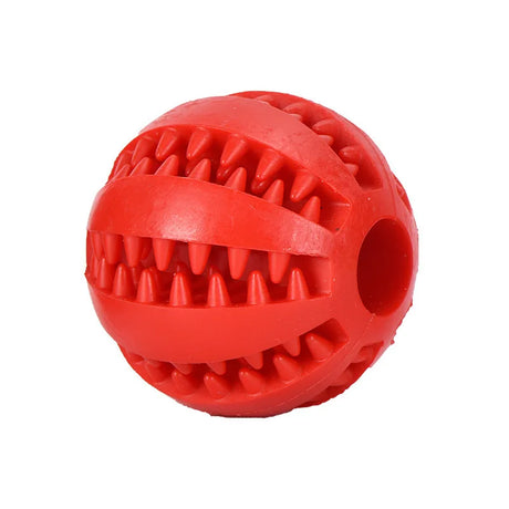 Dog Toy Ball Interactive Rubber Balls Puppy Chewing Toys Pet Tooth Cleaning Ball Cats Pets Food Treat Feeder Silicone Balls Toy - V.I.P Digital Presence