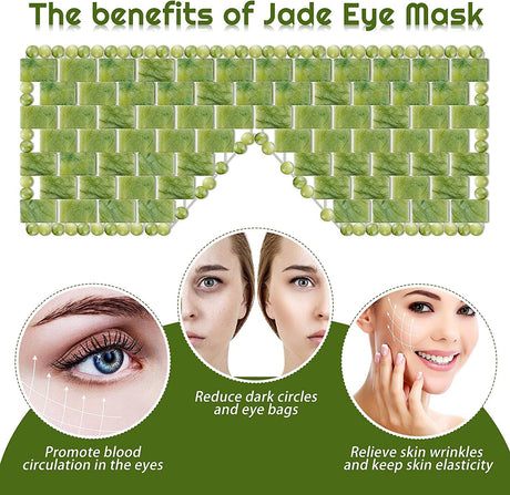 Jade Eye Curtain Beauty Curtain Eye Protection Jade Eye Curtain Beauty Ice Eye Mask - V.I.P Digital Presence