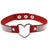 Japan's Harajuku Soft Girl Black Rhinestone Peach Heart Love-Shaped Collar Women's Neck Strap Collarbone Necklace Short - V.I.P Digital Presence