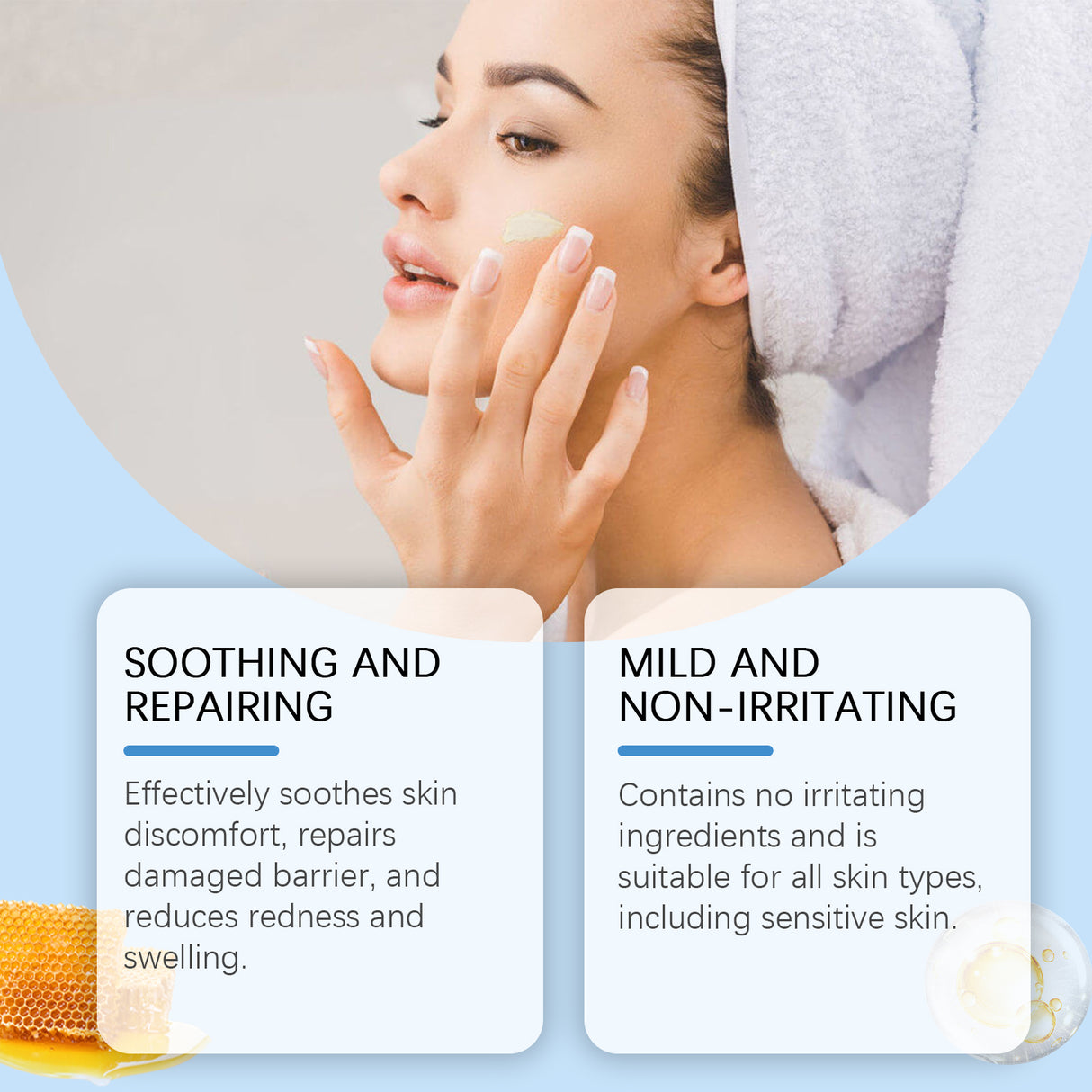 Grass-Fed Tallow Facial Moisturizer Relieves Dry Skin And Keeps Skin Resilient