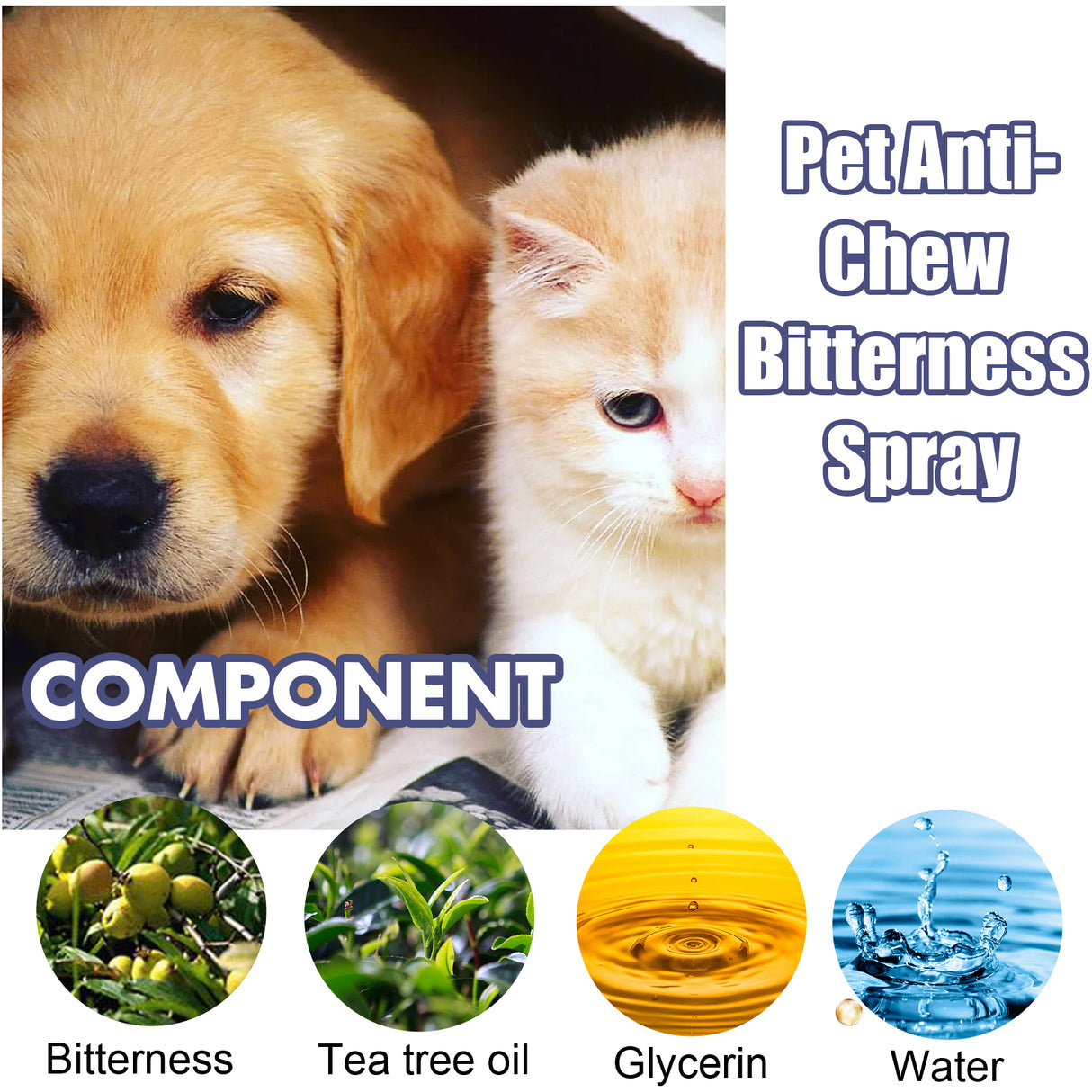 Pet Bitter Anti-Biting Spray, Prevent Dogs Chewing Table And Chair Legs, Scratching Sofa Spray - V.I.P Digital Presence