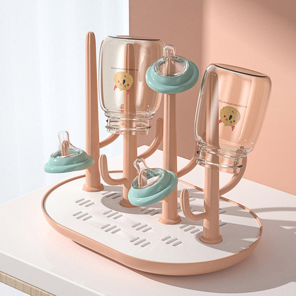 Baby Bottles Dryer Milk Bottle Drain Rack Bottle Rack Drying  Washing Drying Feeding Bottles Dryer for Space Saving - V.I.P Digital Presence