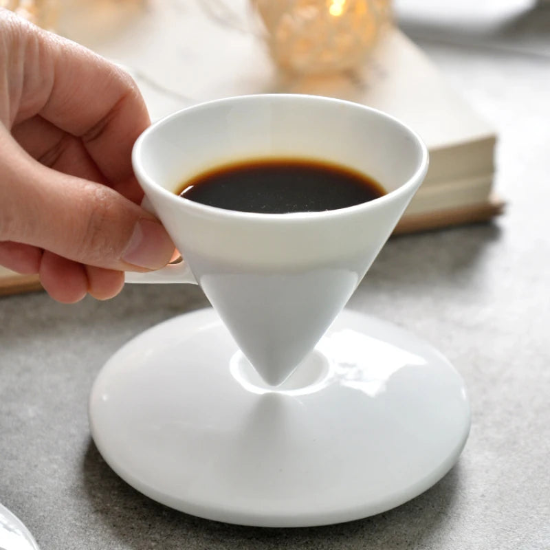 hand brewed coffee cups and saucers set with spoon espresso share ins style personality small cup exquisite highValue - V.I.P Digital Presence
