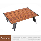 Mesa de picnic plegable, ligera, portátil y ultraligera, de aluminio, para acampar y hacer senderismo al aire libre.
