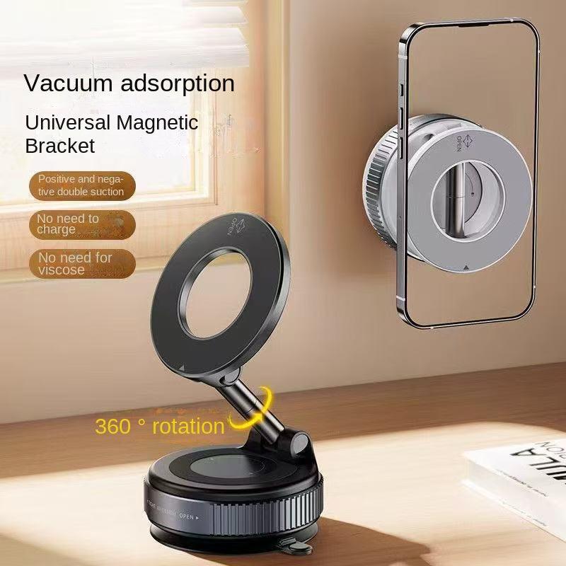 Magnetic Car Mount Vacuum Suction Cup Holder for Navigation Black Technology Product - V.I.P Digital Presence