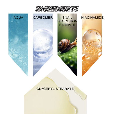 Premium Snail Peptide Eye Cream, Elastic Muscle To Reduce Puffiness And Fine Lines Around The Eye Skin Roller Massage Care Eye Cream - V.I.P Digital Presence