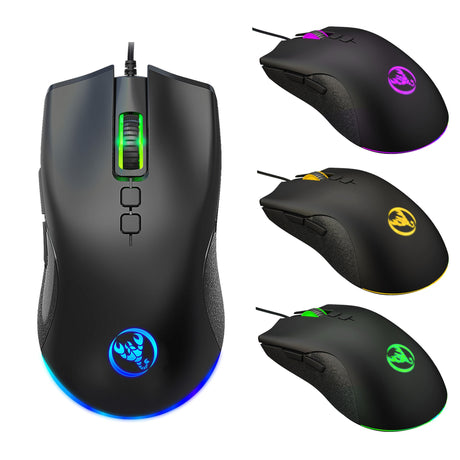 Esports Colorful Luminous Wired Mouse USB Laptop CF LOL Gaming Mouse - V.I.P Digital Presence