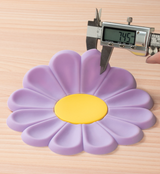 Creative Daisy Flower Household Oil and Heat Resistant Small Fresh Japanese and Korean Bowl and Plate Mats - V.I.P Digital Presence