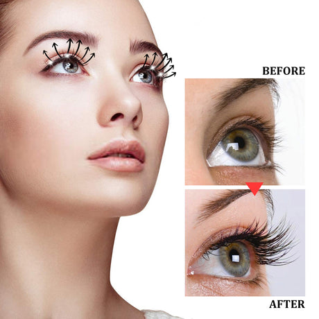 Slimming And Lengthening Mascara Without Trace, Natural Mascara Moisturizing Mascara Black Curl Eyelashes And Eyebrows - V.I.P Digital Presence
