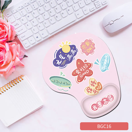Silicone wrist mouse pad female comfortable computer soft non-slip hand rest pad thick non-slip wrist rest cute game pad - V.I.P Digital Presence