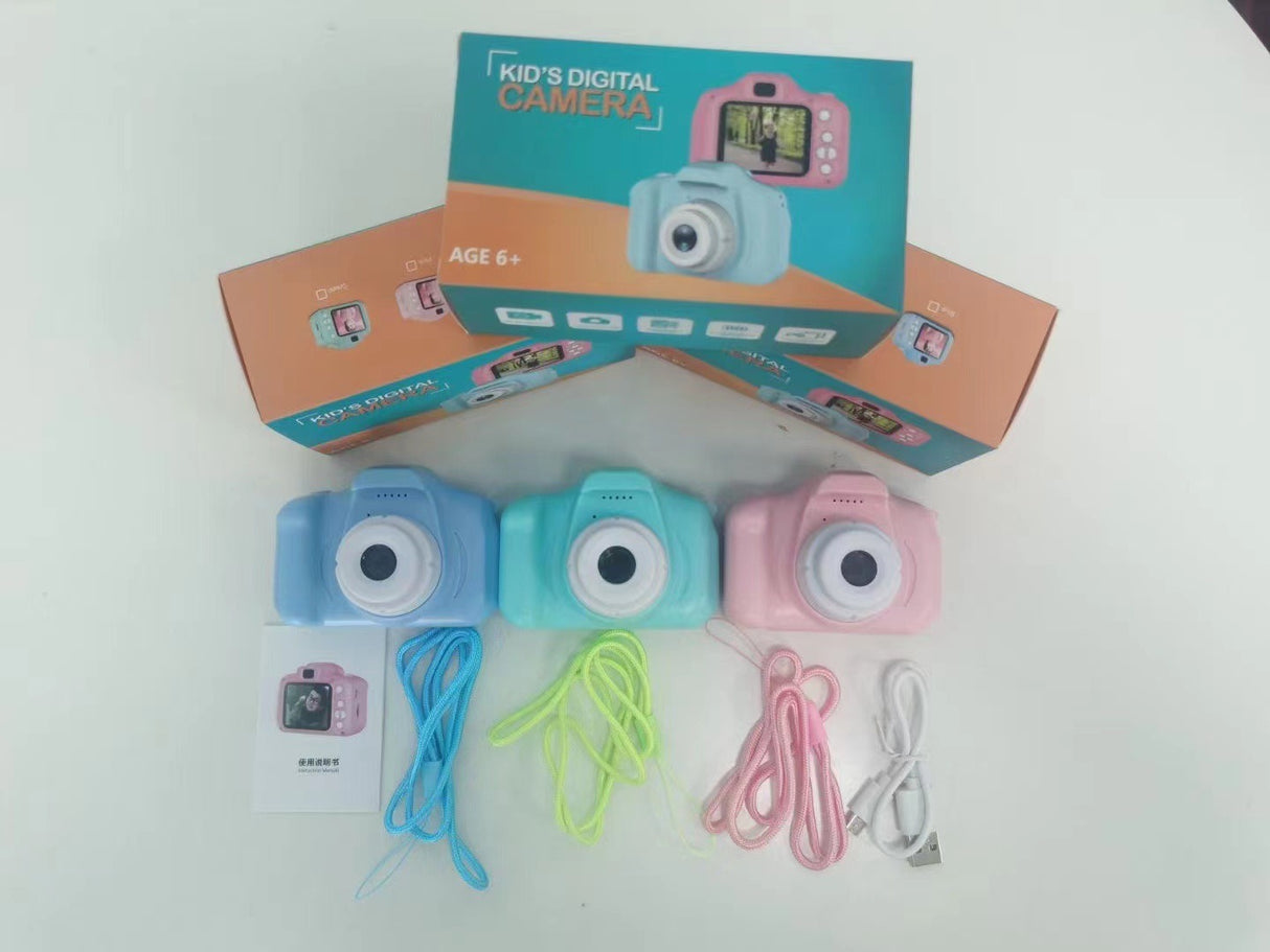 x2 HD children's digital camera cartoon camera portable SLR camera toy child birthday gift - V.I.P Digital Presence