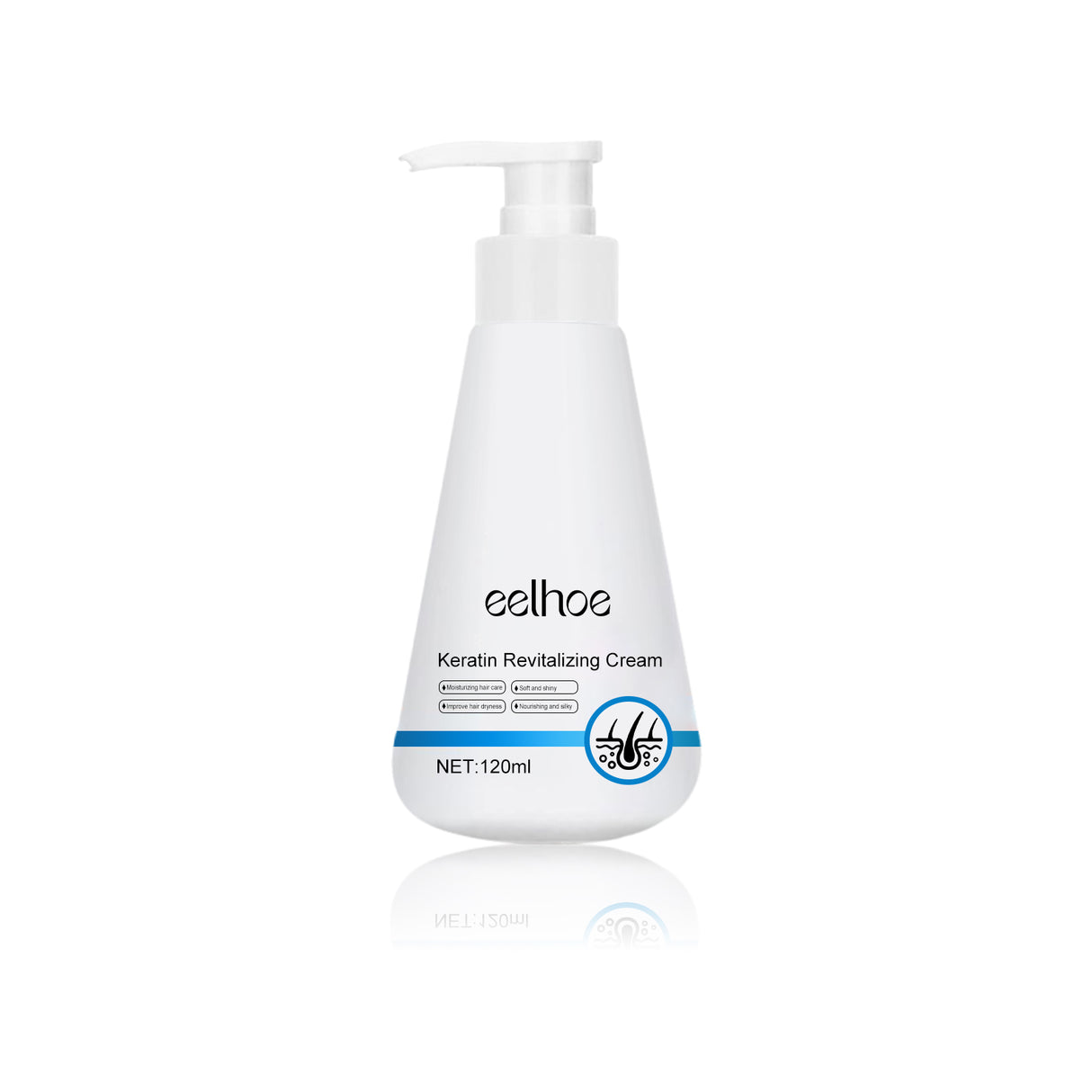 Keratin Revitalizing Cream, Long Lasting Fragrance Soft Light Smoothing Frizz Repair Split End Conditioner - V.I.P Digital Presence